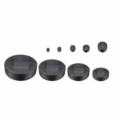 Verzinkter, formbarer Stahlstopfen